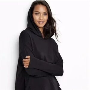Victoria's Secret Women's Slouchy Black Pullover Hoodie